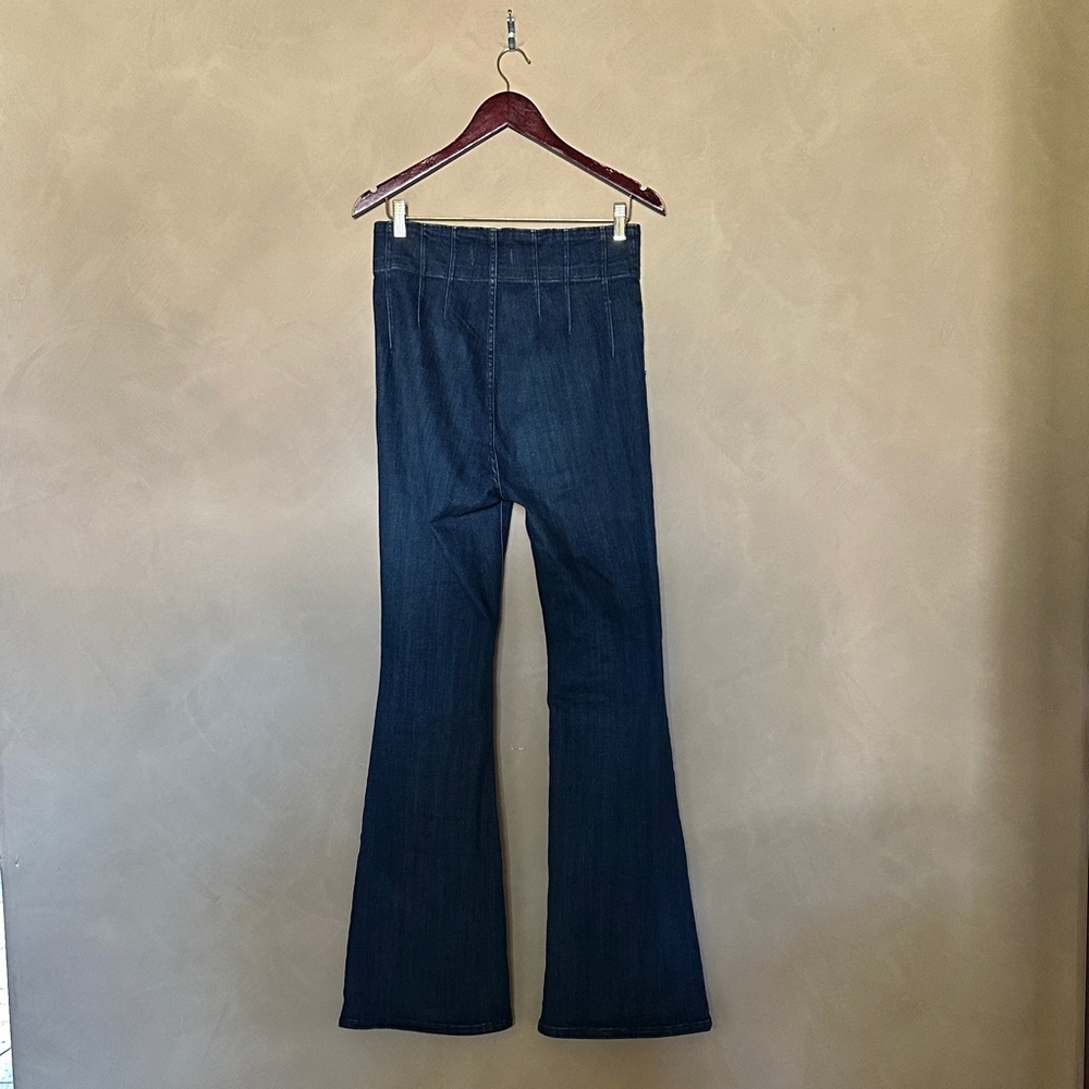 We The Free Jayde Flare Jeans - Deep Blue size 30 - Picture 4 of 5